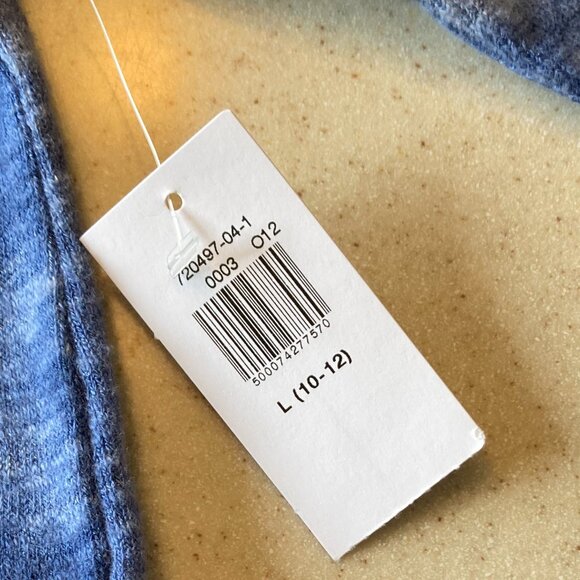 Old Navy Kids Girls NWT Size L (10-12) Blue Tie Dye Dress - Picture 5 of 8